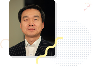 회장 사진